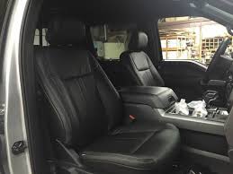 Seat Covers In Leather Crystal Shine
