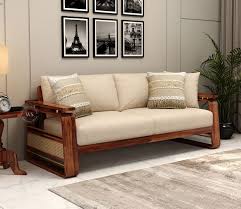 Trending Wooden Sofa Design Ideas For