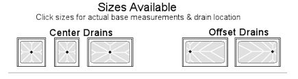 Standard Full Height Shower Base