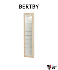 Ikea Bertby Glass Door Wall Cabinet For