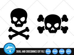 Skull Crossbones Svg Files Jolly Roger