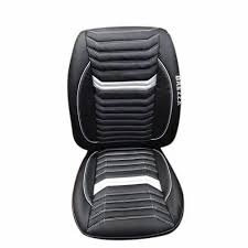 Black Brezza Pu Leather Car Seat Cover
