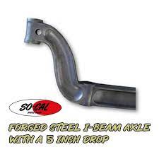 5 drop forged i beam front axle