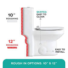 1 58 Gpf Dual Flush Round Toilet