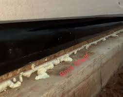 Spray Foam Sill Plate On The Outside Of
