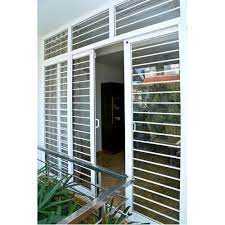 Upvc Sliding Door With Inbuilt Grill