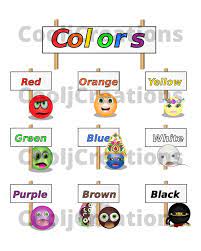 Buy Color Chart Clipart Color Chart