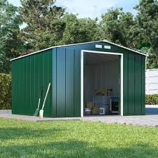 Eco Apex Roof Metal Shed 8x8 Apex Eco