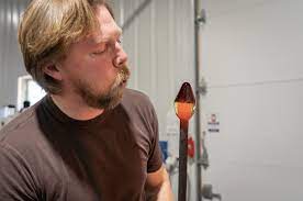 Glassblowing Demonstrations At Burnt