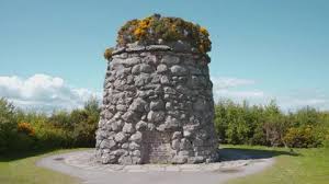 Culloden Battlefield Memorial Cairn In