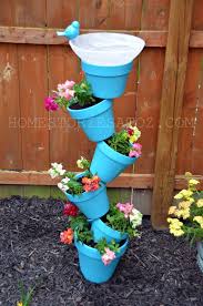 Diy Garden Planter Birds Bath Home