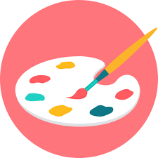 Painting Palette Icon For
