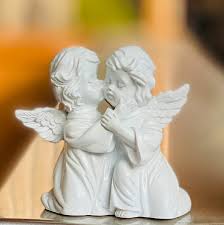 Double Angel Resin Angel For Home And