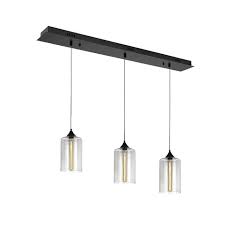 Modern Clear Glass Pendants Lights Abby