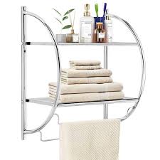 2 Tier Wall Mount Shower Organizer