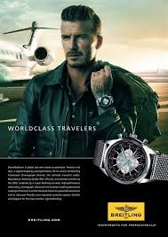 David Beckham Breitling Watches Breitling