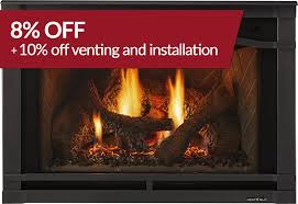 Gas Burning Fireplace Insert