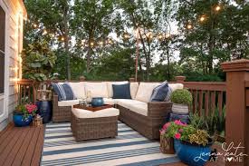 Hang String Lights On Your Deck