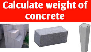 calculate weight of concrete for pile