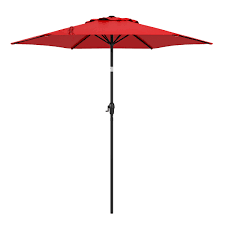 Push On Tilt Market Patio Umbrella