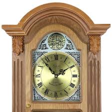 Bedford Clock Collection Honey Oak