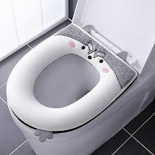 3pcs Toilet Seat Cover Pads Household