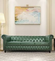 Buy Viterbo Leatherette Chesterfield 3