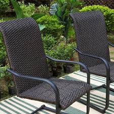 Phi Villa Rattan Metal C Spring Outdoor