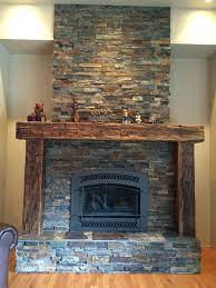 Rustic Fireplace Mantels Cabin Fireplace