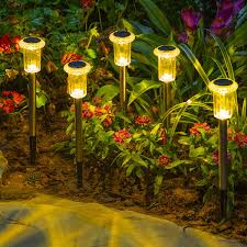 Crystal Look Garden Lights Solar
