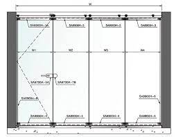 Hdsafe Frameless Glass Folding Doors