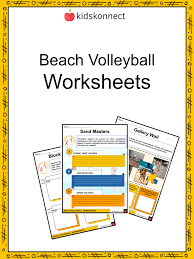 Beach Volleyball Facts Worksheets