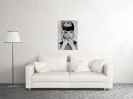 Audrey Hepburn Actor Fashion Icon Wall