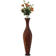Metal Decorative Floor Vase Centerpiece