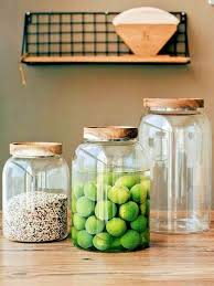 Large Glass Jar Food Storage Container