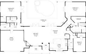 House Plans With Pool Courtyard