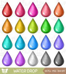 Water Drop Clipart Liquid Droplet Clip