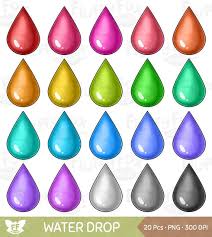 Water Drop Clipart Liquid Droplet Clip