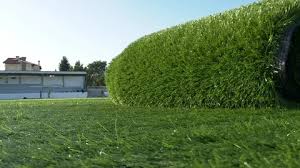 Synthetic Turf On A Football Field