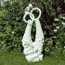 Resin Garden Statues Timeless Marble