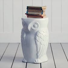 My Owl Barn Ceramic Owl Stool