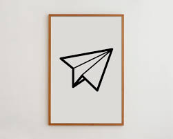 Minimalistic Icon Design Wall Art Print