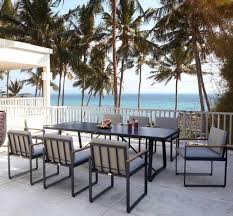 Garden Dining Sets In Grey Aluminium