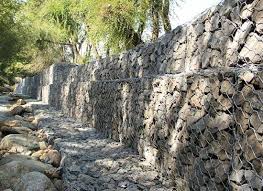 Hexagonal Wire Mesh Stone Wall Gabion Wall