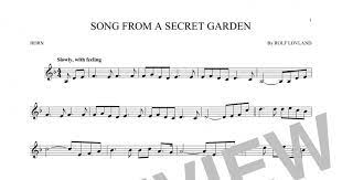 Secret Garden French Horn Solo