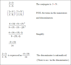 Complex Numbers