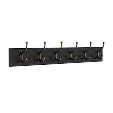Wall Hook Hanging Rack With 6 Hooks