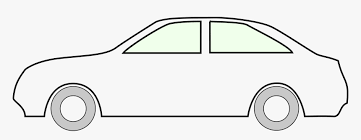 Car Sedan Contour Outline Line Icon