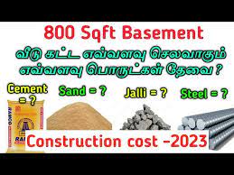 Basement Construction Cost 800 Sqft