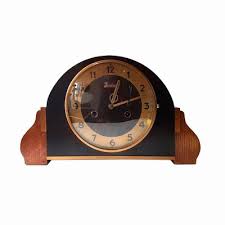 Art Deco Chiming Mantel Clock With